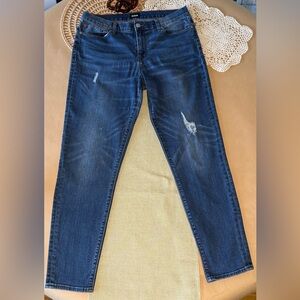 Hudson Jeans Distressed Skinny Jeans